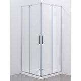 Stripe tuš kabina silver 80x80x195cm providno staklo 6mm Cene