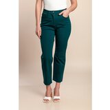 Fenzy Plus Size Bombažne Hlače, Zelene | Shoptok.si