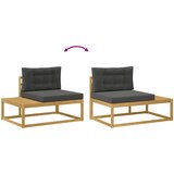  7 kom. Set vanjskih sofa Poliester Bijela | shoptok.hr
