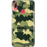  silikonska maska za Huawei Y7 2019/Y7Prime 2019 Army Print Skin maslinasta Cene