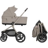 Kikka Boo kolica za bebe 3u1 Goya Platinum Champagne Slike