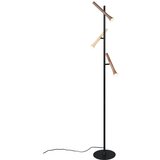 Crna LED stojeća svjetiljka s metalnim sjenilom (visina 150 cm) Fiato – | shoptok.hr