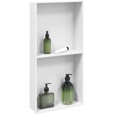  Niša za tuš mat bijela 32x62x9 cm nehrđajući čelik | Eponuda.com