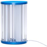 Hübsch Plava staklena LED stolna lampa s mogućnosti zatamnjivanja (visina 30 cm) Aru – Cijene