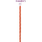  Radno uže narančasto 3 mm 50 m polipropilen | shoptok.hr
