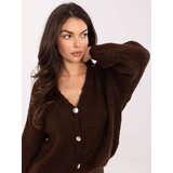 RUE PARIS Sweater-MI-SW-0309.89-dark brown Cene