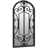  Ogledalo crno 70 x 30 cm željezno za unutarnju upotrebu | Eponuda.com