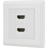 Renkforce RF-4724258 HDMI adapter [2x ženski konektor HDMI - 2x ženski konektor HDMI] bijela pozlaćeni kontakti | Eponuda.ba