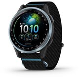 Garmin golf GPS sat za juniore Approach J1, plavi aluminijski okvir, remen crne/azurne boje Cijene