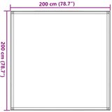  Tepih za šator svijetlozeleni 200x200 cm HDPE | shoptok.hr