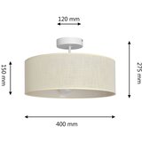  Luster na šipci ALBA 3xE27/15W/230V krem boje | Eponuda.com