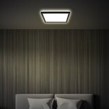 BRILO plafonjera led 16 w 1900 lm 4000 k crni č | shoptok.hr