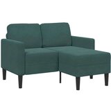 SOFA 2-sjed s ležaljkom u obliku slova L tamnozelena 125 cm | shoptok.hr