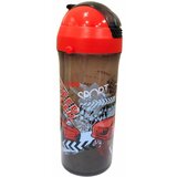 HEREVIN Flašica za vodu Dino club 161811-066, 610ml, Crno-crvena Cene