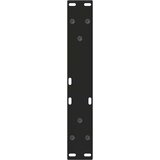 vidaXL Noge za blagovaonski stol V-oblik 2 kom crne 38x(42-43,3) cm | shoptok.hr