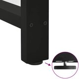  Noge za konzolni stol crne 2 kom 38 x (72-73) cm čelik | shoptok.hr