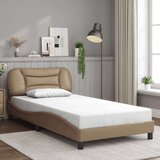  Okvir za krevet boja cappuccina 100x200 cm umjetna koža | shoptok.hr