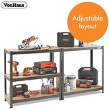 Vonhaus 1.8m 5-polica stalak HAMMERITE | shoptok.hr