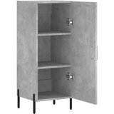  Komoda siva boja betona 34,5x34x90 cm od konstruiranog drva Slike
