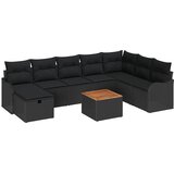  Sjedeća garnitura za vrt 9 kom. poliratan 287,5 x 177,5 x 85 cm | shoptok.hr