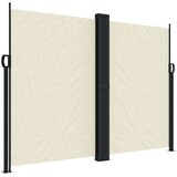 vidaXL Uvlačiva bočna tenda krem boje 180 x 600 cm | shoptok.hr