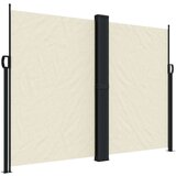 vidaXL Zložljiva stranska tenda krem 180x600 cm | Shoptok.si