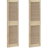  Ormarna vrata s vratima 2 pcs Prirodna 140,5 x 2,1 x 39,5 cm | Eponuda.ba