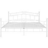  Okvir za krevet bijeli metalni 180 x 200 cm | shoptok.hr