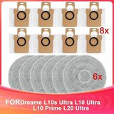 INORCO Krpe za brisanje vreke za prah, primerne za L10S Ultra L10 Ultra L10 Prime L20 Ultra, vreke za sesalnike Wet Mop Pads, (21982797) Cene