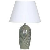 Zuma line dekorativna stona lampa zelena sa belim abažurom | ePonuda.com