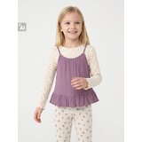 Sinsay Pamučna majica dugih rukava s cvjetnim uzorkom i ušivenim peplum topom | shoptok.hr