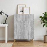 Kreveta Siva sonoma 66 x 34,5 x 90 cm Konstruirano drvo Slike