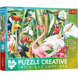 Trefl Creative Rajske ptice 500-dijelna bojanka slagalica - | shoptok.hr