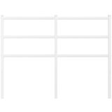 vidaXL Kovinsko vzglavje belo 120 cm | Shoptok.si
