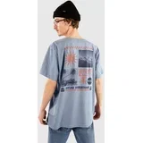 Solar Vibrations Eco T-shirt faded denim