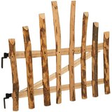  Lukasta ograda 100 x 90 cm Impregnirano drvo lješnjaka Smeđa | shoptok.hr