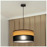  visilica na lanku ALBA 1xE27/15W/230V prečnik 45 cm crna/braon | Eponuda.com
