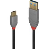 Lindy 36885 USB kabel 0,5 m USB 2.0 USB A USB C Črna, Siva | Shoptok.si