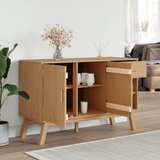  Komoda OLDEN smeđa 114 x 43 x 73,5 cm od masivne borovine | Eponuda.com