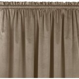  Curtain VILA color beige style classic 5 cm pole pocket with 3 cm fringe velvet 200x270 HOMEDE | shoptok.hr