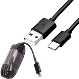 Samsung podatkovni kabel EP-DW700CBE iz USB-A na USB-C, črn, 1.5 m | Shoptok.si