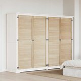  Ormarna vrata s vratima 4 pcs Prirodna 170 x 2,1 x 59,5 cm | shoptok.hr