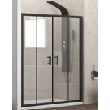 Karag Tuš vrata Flora 600 Nero 220x190 cm | Shoptok.si