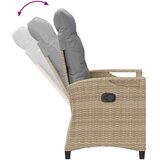  Vrtna stolica 2 pcs Bež i svijetlo siva 56 x 60 x 112 cm | shoptok.hr