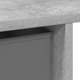  Stol s policom Betonski sivi 100 x 40 x 75 cm Konstruirano drvo | Eponuda.com