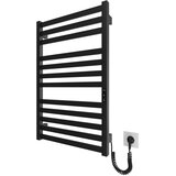  Ljestvičasti radijator za kupatilo HF OXFORD 170W/230V 77x53 cm crni | Eponuda.com