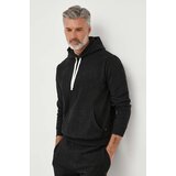 Polo Ralph Lauren Homewear dukserica boja: crna, s kapuljačom, bez uzorka Cijene