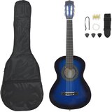  8-dijelni set klasične gitare za početnike plavi 1/2 34 " Cijene