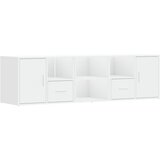  The Living Store Kotna omarica bela 160x40x45 cm iverna plošča - Kotna Omarica, (21495964) | Shoptok.si