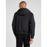 Ea7 Emporio Armani Prehodna jakna črna / bela | Shoptok.si